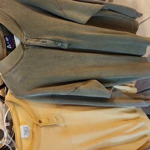 Two Henley style L/S tops